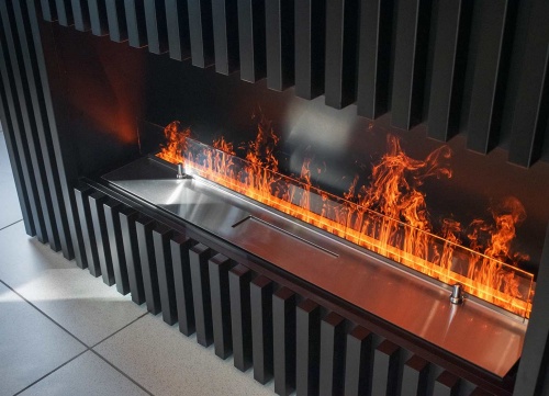 Электроочаг Schönes Feuer 3D FireLine 800 со стальной крышкой в Новосибирске
