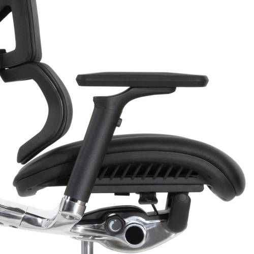 Ортопедическое кресло Falto Leather Premium Черное